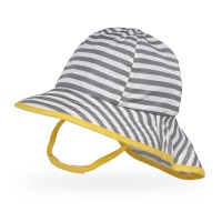 Sunday Afternoon Infant SunSprout Hat (Quarry/Stripe) 6- 12 Months